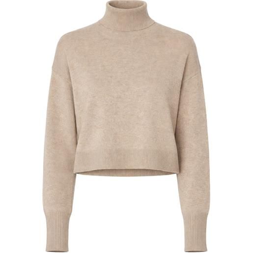SABLYN cardigan a collo alto - toni neutri