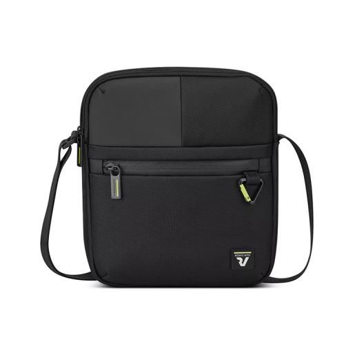 Borsello uomo in tessuto 2 scomparti 26 cm roncato trial