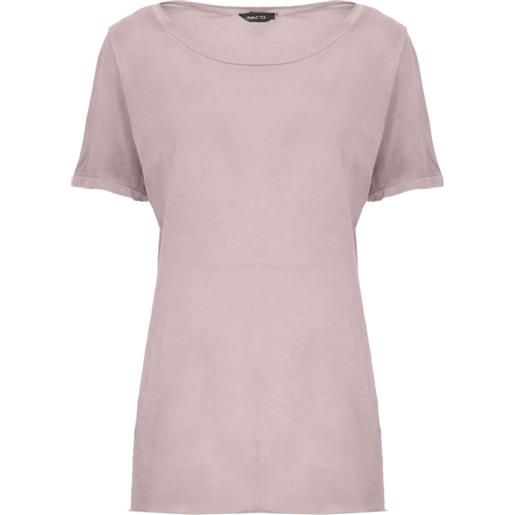 Avant Toi short-sleeve cotton t-shirt - rosa