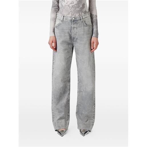 Iceberg jeans con design a cinque tasche - grigio