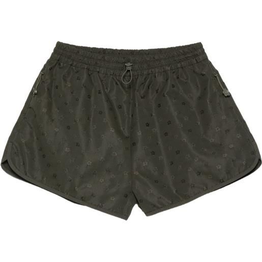 Cecilie Bahnsen shorts a fiori - verde