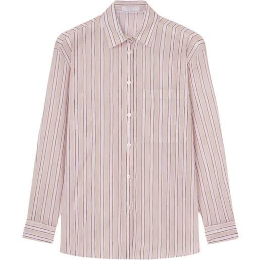 Fedeli camicia palmaria a righe - rosa