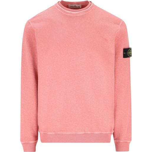 Stone Island felpa girocollo - rosa