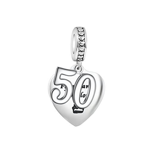 Collana A Cuore Per Zia E Nipote In Acciaio Inossidabile, Regalo Per Compleanno E Natale Con Sacchetto In Velluto - 3