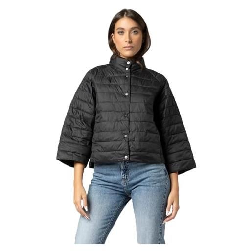 Kocca - giubbotto 100 grammi con maniche tre quarti donna, colore: nero, modello: a25rgb8013abun0000, taglia: m