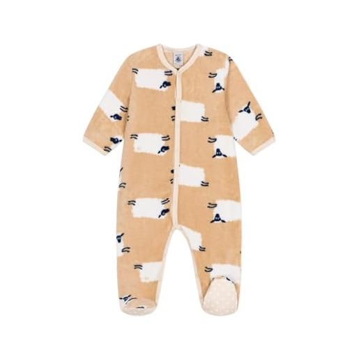Petit Bateau a0b2f maniche lunghe combichaud unisex - bimbi 0-24 trench/multico 6 mesi