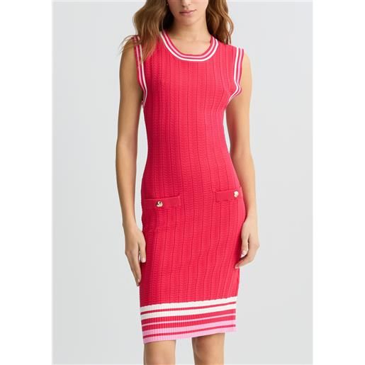 LIUJO liu jo abito in maglia, rosso