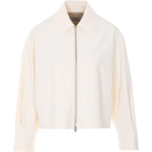 Herno giacca con zip first-act - toni neutri