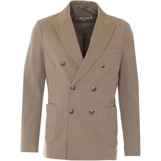 Circolo 1901 blazer doppiopetto - toni neutri
