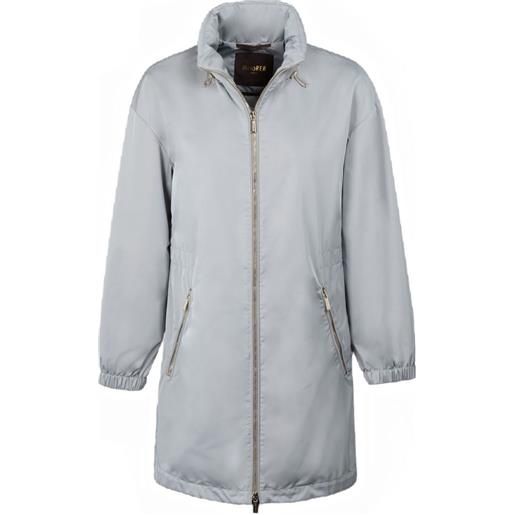 Moorer parka con coulisse - blu