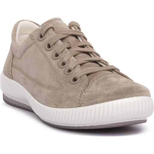 Sneakers Legero Rejoise Donna, Colore Beige Scamosciato 4300, Taglia 38 EU, Suola Leggera In PU, Pelle Scamosciata E Nappa, Ecologiche