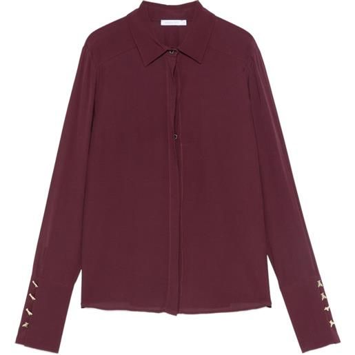 Patrizia Pepe camicia a maniche lunghe - viola
