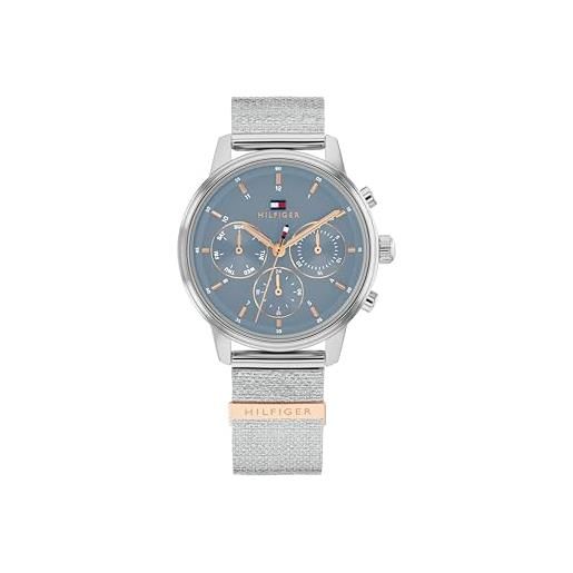 Ted Baker - Orologio in acciaio inox con cristalli