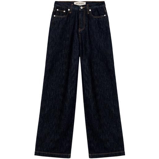 ROY ROGERS pantalone high waist palazzo marta donna