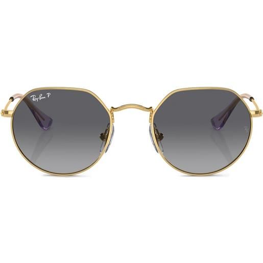 RAY-BAN JUNIOR occhiali da sole tondi - oro