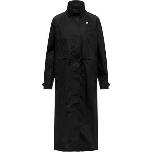 K-Way cappotto barbrein con coulisse - nero