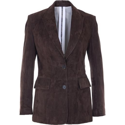 Sword giacca con bottoni - marrone