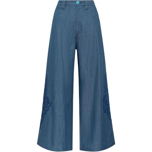 MALIPARMI jeans con passanti per cintura - blu