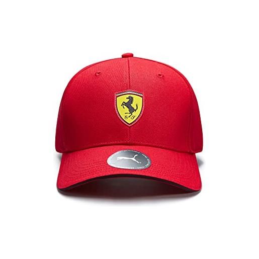 CASCO ROSSO CON VISIERA TAGLIA S