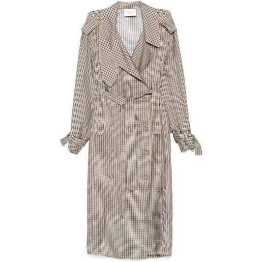 Dorothee Schumacher abito midi checked coolness - toni neutri