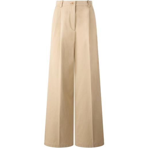 A.P.C. pantaloni larghi - toni neutri