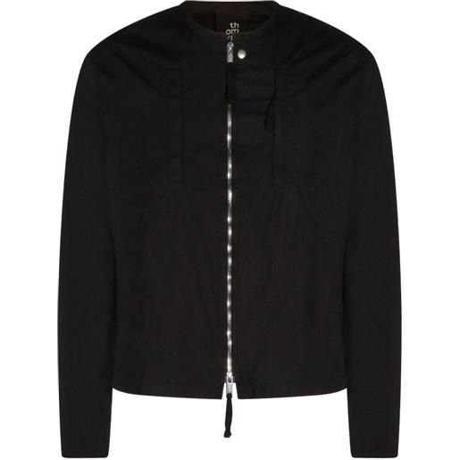 Thom Krom giacca con zip - nero