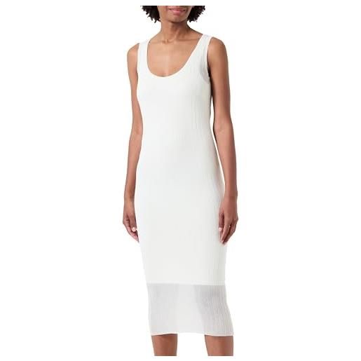 Pinko dune abito crepe trasparente