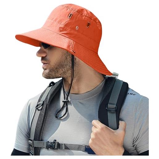 Lazz1on Cappello da Pescatore Unisex Estate Reversibile Spiaggia Cotone