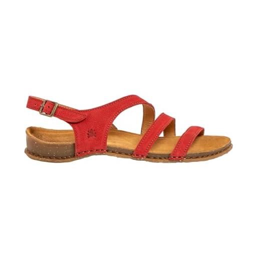 El Naturalista n5811 panglao, sandali bassi donna, miele, 39 eu larga