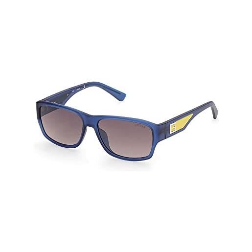 Guess gu9213 occhiali, matte blue, 51 per bambini, blu opaco, 68