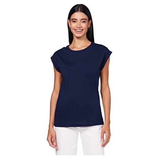 Urban Classics urban-classics - maglietta da donna con spalle estese, navy, s