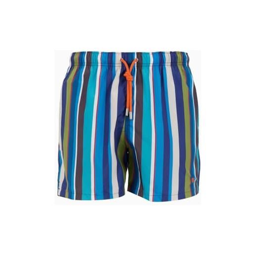 Gallo boxer mare uomo righe multicolor blu