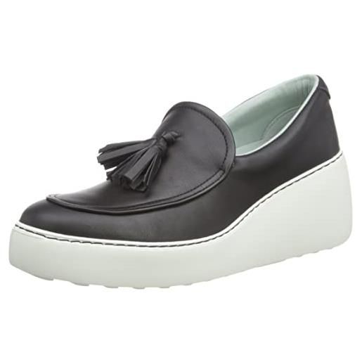 Fly London dala579fly, mocassino donna, nero, 40 eu
