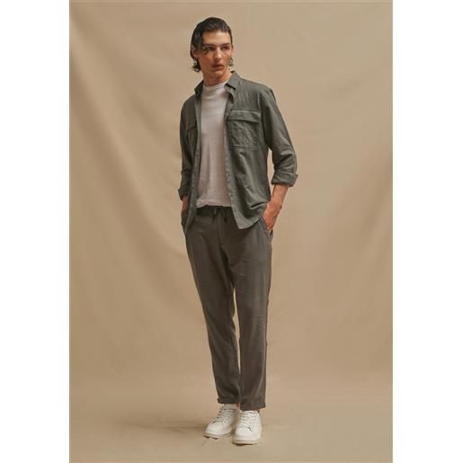 ClaytonItalia pantaloni misto lino" - uomo