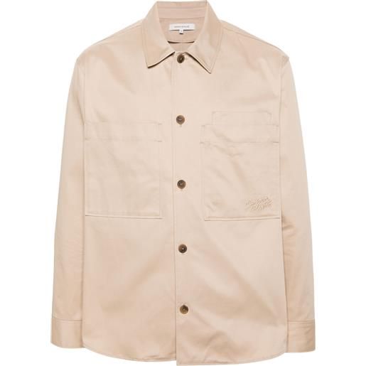 Maison Kitsuné giacca-camicia - toni neutri