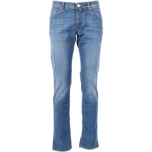 Jacob Cohën jeans con design a cinque tasche - blu