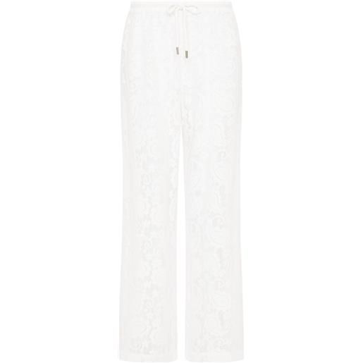 The Upside pantaloni con coulisse - bianco