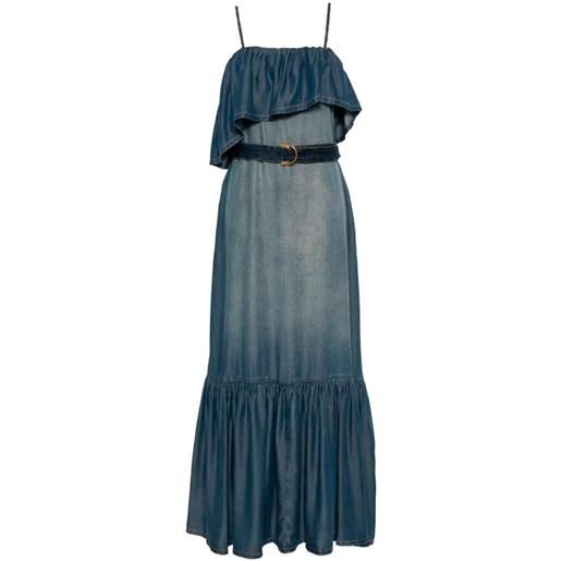 Pinko `chiarodiluna` denim dress