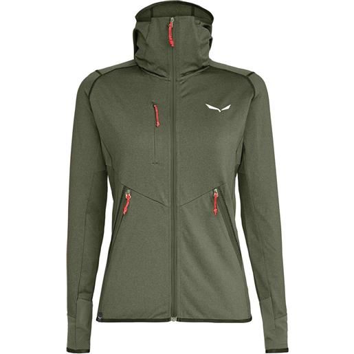 SALEWA agner hybrid polarlite durastretch felpa con cappuccio donna