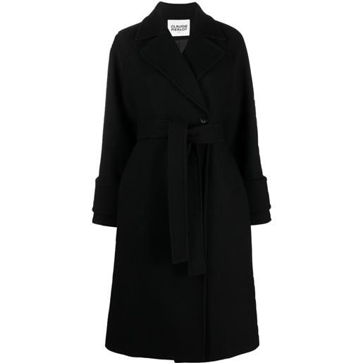 Claudie Pierlot cappotto doppiopetto - nero
