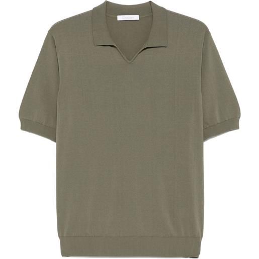 Cruciani t-shirt in maglia fine - verde
