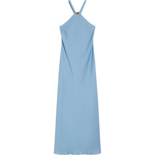 Max Mara abito in raso - blu