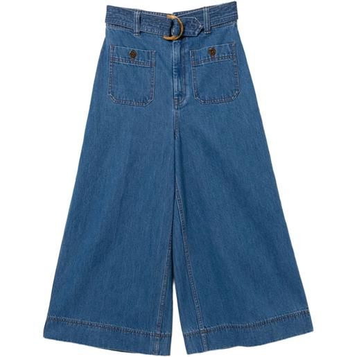 ZIMMERMANN jeans culottes - blu