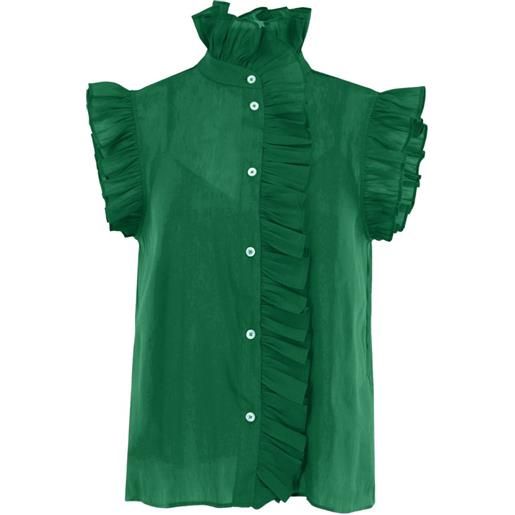 Christy Lynn camicia marfa - verde