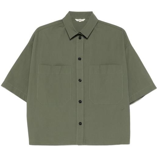 Barena camicia priscilla vion con tasche applicate - verde