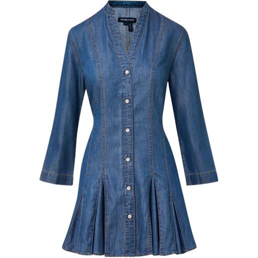 Veronica Beard abito corto korinda - blu