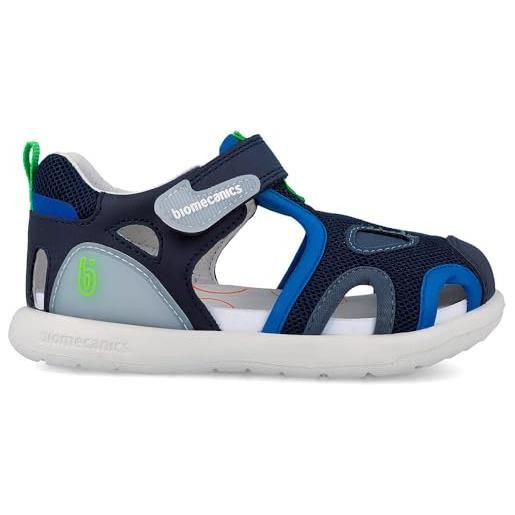 Biomecanics scarpa ergonomica bambino 251272 blu e grigio con interno in pelle Biomecanics scarpa ergonomica bambino 251272 blu e grigio con interno in pelle