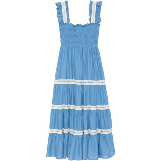 Rixo abito midi aubrie - blu
