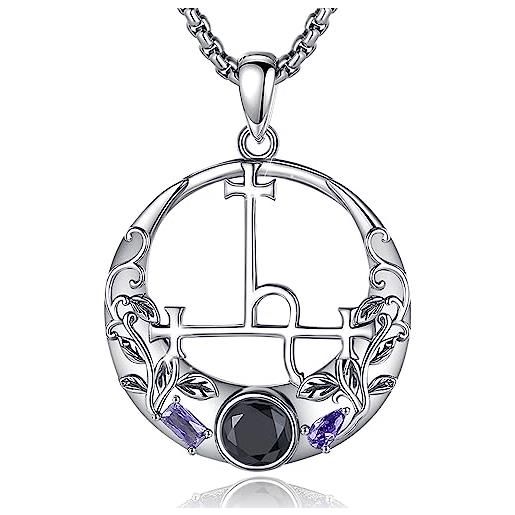 Alchemy Gothic Playing the Devil's Tune Donna Collana colore argento peltro