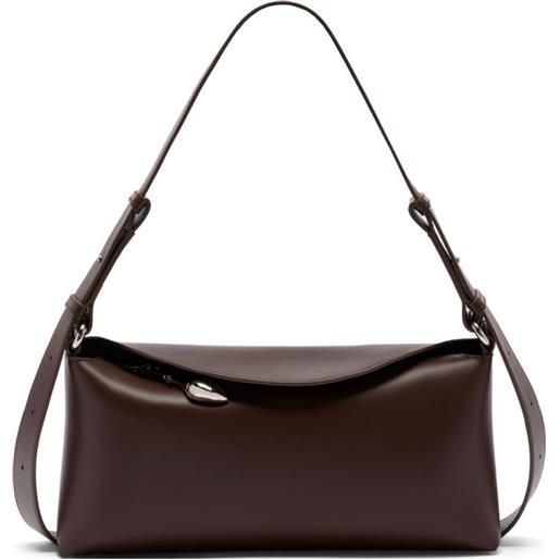 ERDEM borsa a spalla bloom in pelle - marrone